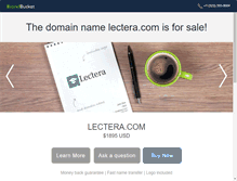 Tablet Screenshot of lectera.com